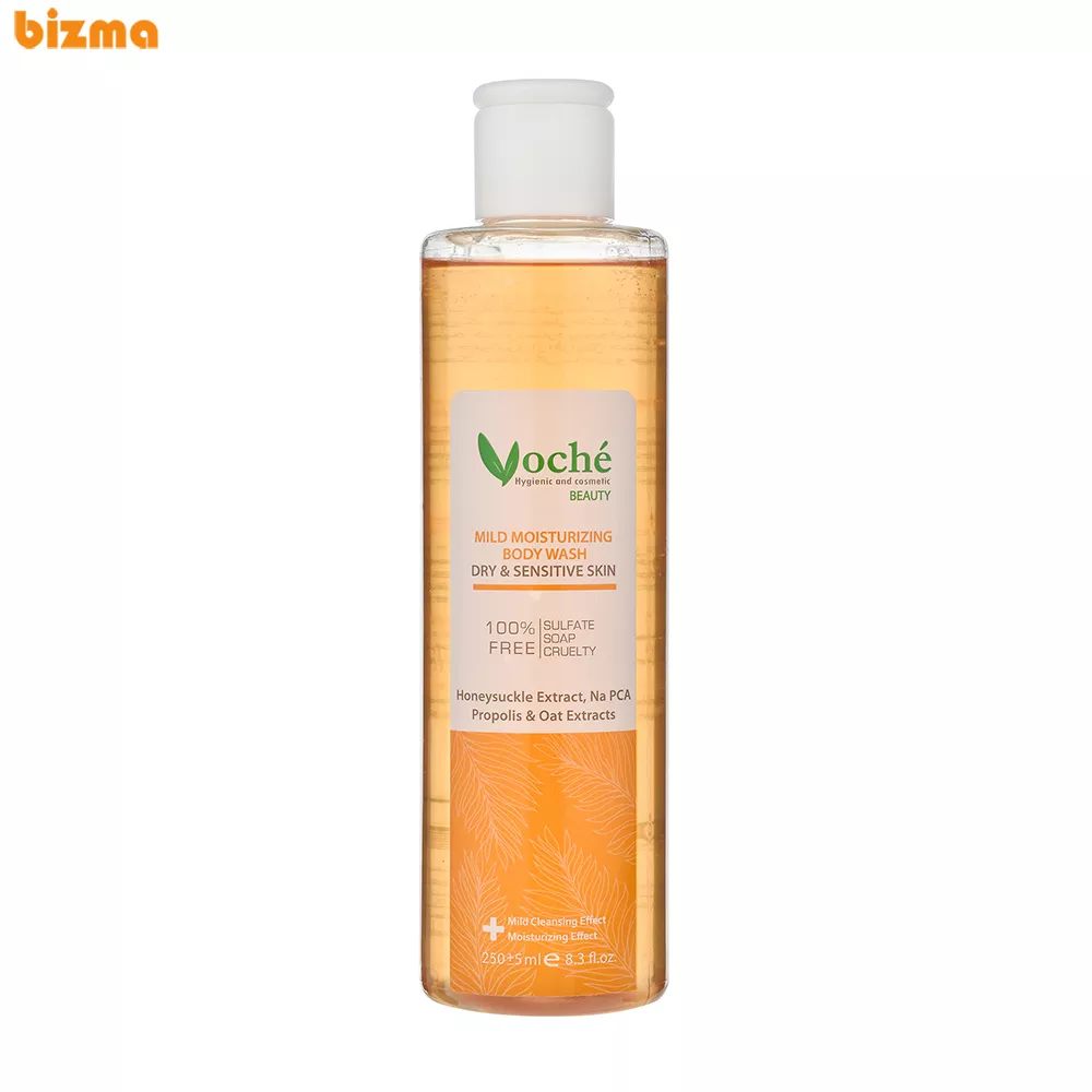 بهترین شامپو بدن برای پوست خشک 10 شامپو بدن وچه مدل Mild Moistur مناسب پوست خشک و حساس حجم 250 میلیلیتر