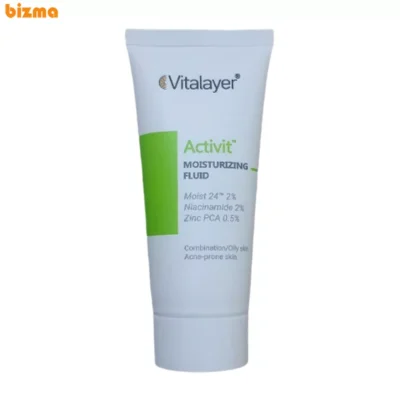 فلوئید مرطوب‌کننده ویتالیر مدل Moist 24 حجم 40 میلی‌لیتر