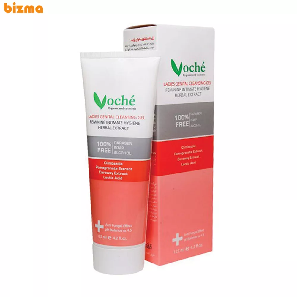 ژل بهداشتی بانوان وچه حجم 125 میلی لیتر 12 ژل بهداشتی بانوان وچه مدل GENITAL حجم 125 میلی لیتر