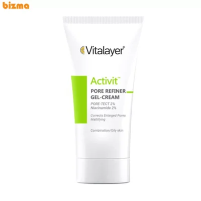 ژل کرم کوچک کننده منافذ پوست ویتالیر مدل Refiner حجم 30 میلی لیتر 9 ژل کرم کوچک کننده منافذ پوست ویتالیر مدل refiner حجم 30 میلی لیتر