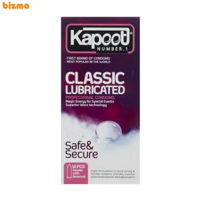 کاندوم کاپوت مدل Classic Lubricated بسته 12 عددی