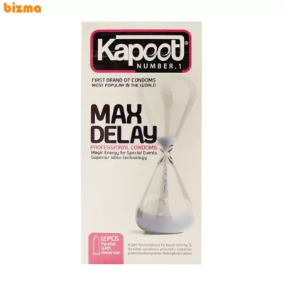 کاندوم کاپوت مدل Max Delay بسته 12 عددی