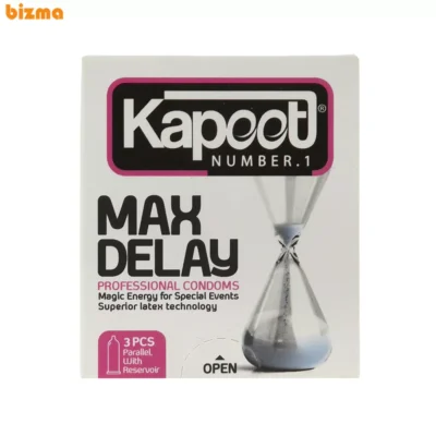 کاندوم کاپوت مدل Max Delay بسته 3 عددی