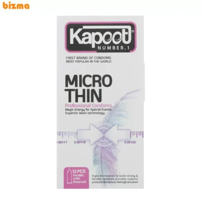 کاندوم کاپوت مدل Micro Thin بسته 12 عددی