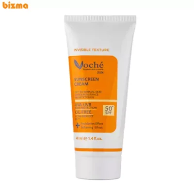 کرم ضد آفتاب بیرنگ وچه SPF50 مناسب پوست چرب و مستعد آکنه حجم 40 میلی لیتر 2 کرم ضد آفتاب وچه مدل 002 حجم 40 میلی لیتر