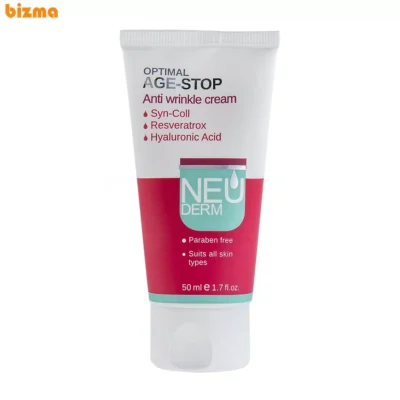 کرم ضد چروک نئودرم مدل Optimal Age-Stop حجم 50 میلی لیتر