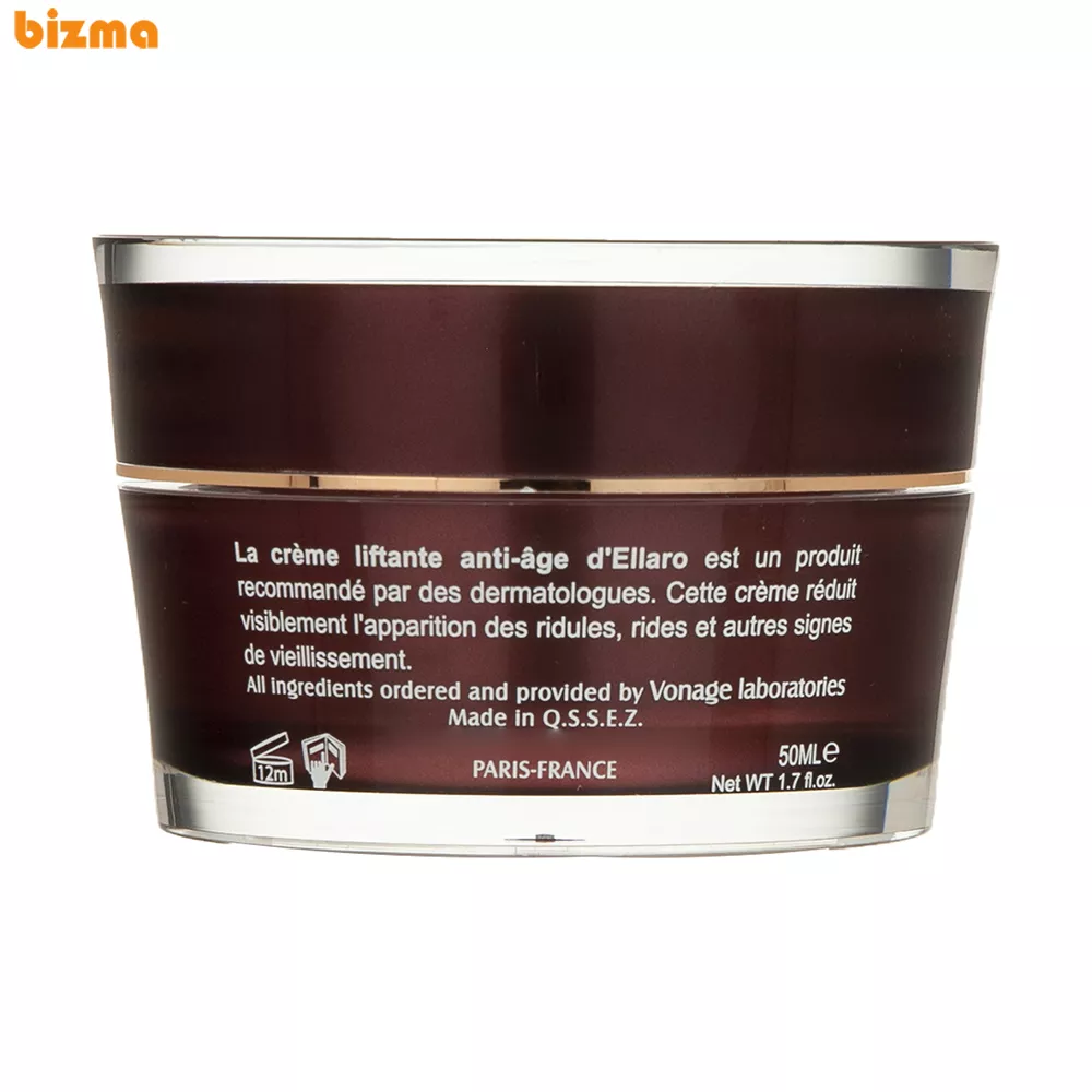کرم ضد چروک و لیفتینگ قوی الارو مدل Liftante Anti Age حجم 50 میلی لیتر 3 کرم ضد چروک و لیفتینگ قوی الارو مدل Liftante Anti Age تحت لیسانس حجم 50 میلی لیتر