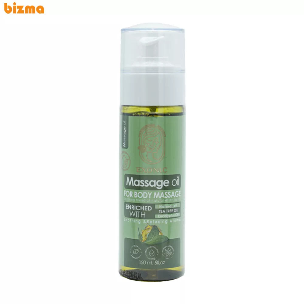 روغن ماساژ بدن مدل روغن درخت چای و روغن اکالیپتوس حجم 150 میلیلیتر 1 روغن ماساژ بدن مدل روغن درخت چای و روغن اکالیپتوس