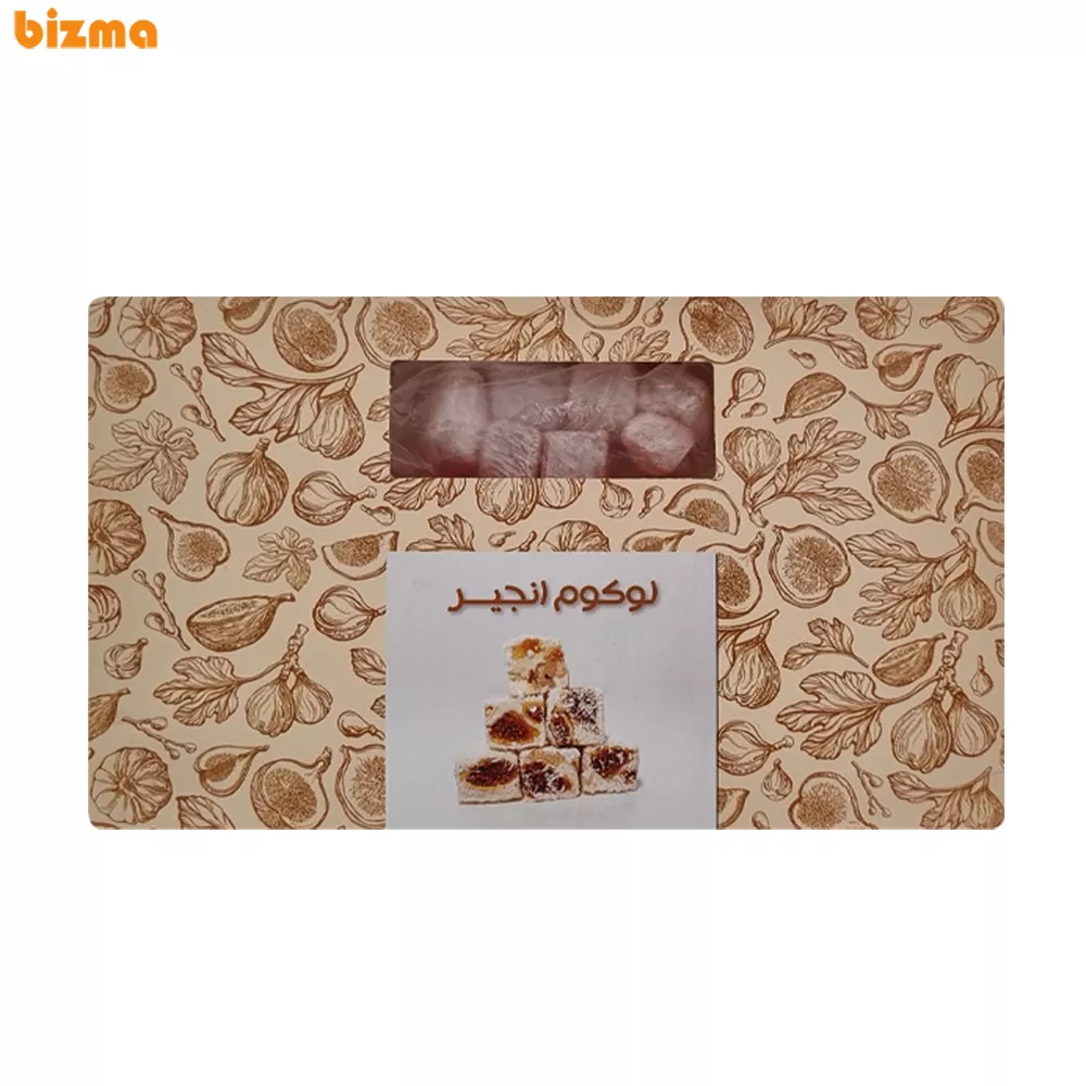 لوکوم بیز با طعم انجیر- ۴۵۰ گرم 8 لوکوم بیز با طعم انجیر- ۴۵۰ گرم