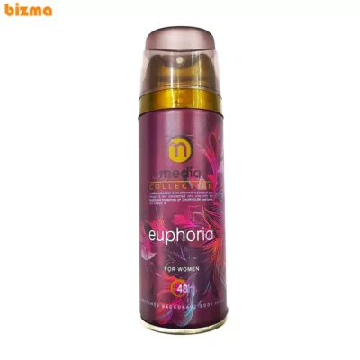 اسپری بدن زنانه مدیا مدل  euphoria حجم 200 میلی لیتر