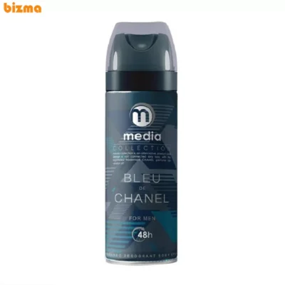 اسپری خوشبو کننده بدن مردانه مدیا مدل Bleu De Chanel حجم 200 میلی لیتر