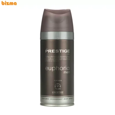 اسپری خوشبو کننده بدن مردانه پرستیژ مدل Euphoria Men حجم 150 میلی لیتر 8 اسپری خوشبو کننده بدن مردانه پرستیژ مدل Euphoria حجم 150 میلی لیتر