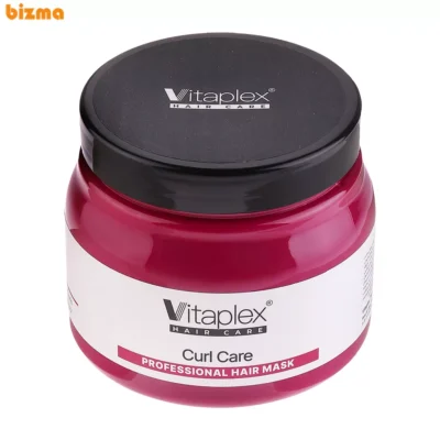 ماسک مو ویتاپلکس مدل CURL CARE مناسب برای موهای فر حجم 500 میلی‌لیتر