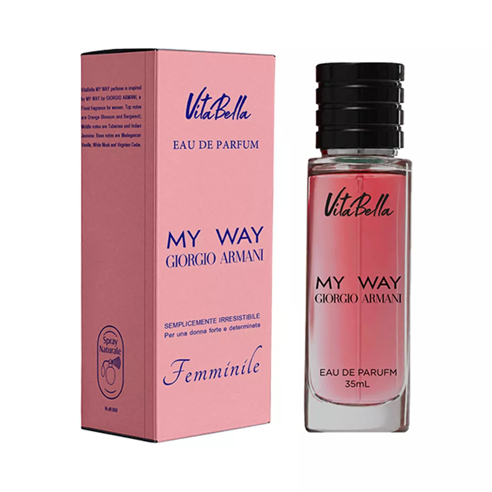 ادوپرفیوم زنانه ویتابلا مدل MY WAY GIORGIO ARMANI حجم 35 میلی لیتر 2 ادوپرفیوم زنانه ویتابلا مدل MY WAY GIORGIO ARMANI حجم 35 میلی لیتر