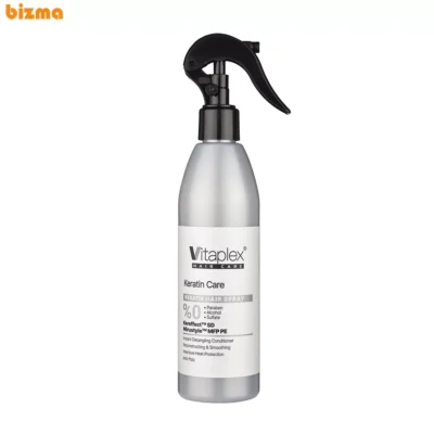 اسپری براق کننده مو با قدرت حفظ حالت مو 4 ویتاپلکس مدل KC04 مناسب مو کراتین شده حجم 300 میلی لیتر