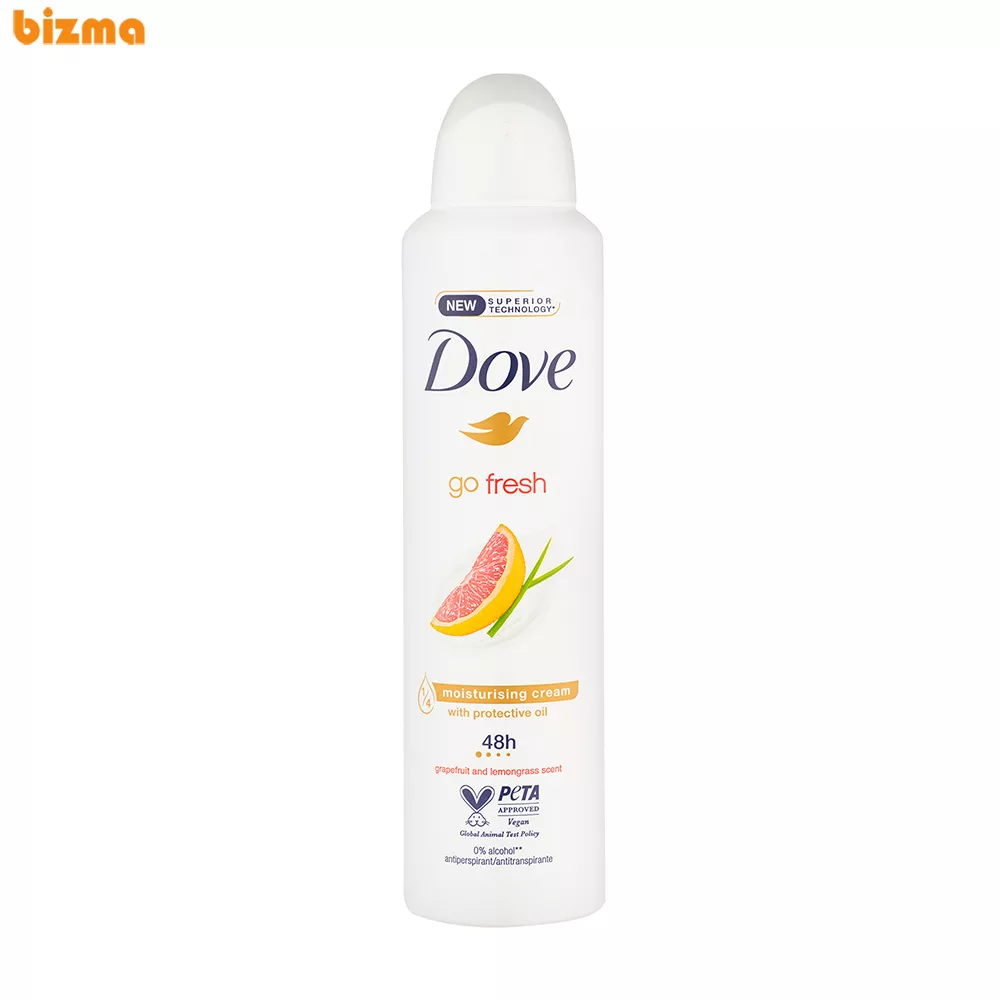 اسپری ضد تعریق زنانه داو مدل Grapefruit حجم 250 میلی لیتر 1 اسپری ضد تعریق زنانه داو مدل Grapefruit حجم 250 میلی لیتر