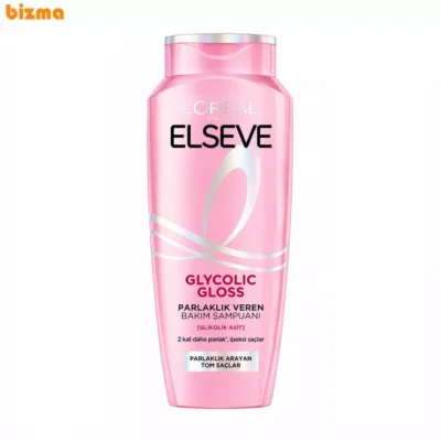 شامپو تقویت کننده مو لورآل مدل Glycolic Gloss مناسب برای انواع مو حجم 300 میلی لیتر