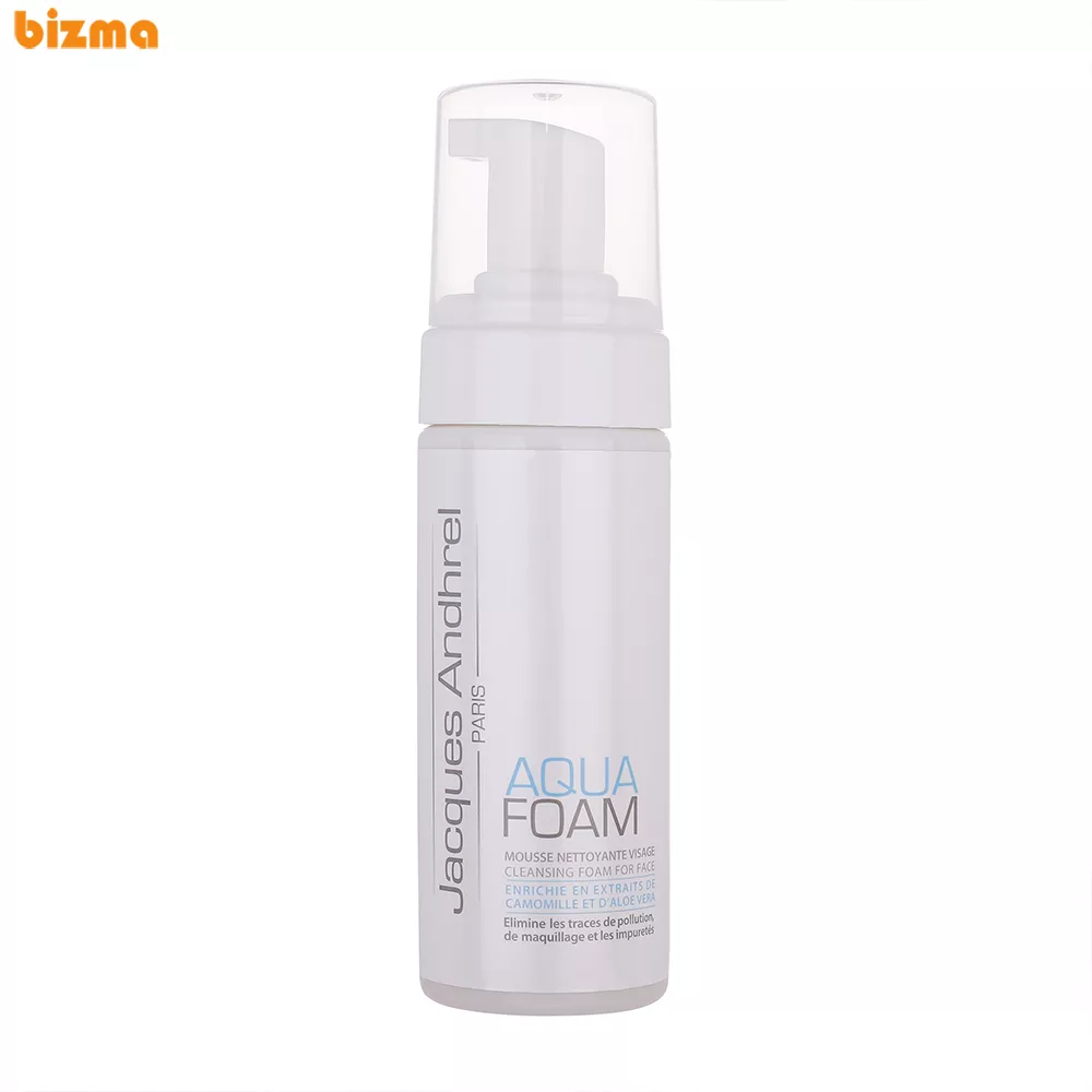 فوم شستشوی صورت ژاک آندرل پاریس مدل AQUA FOAM حجم 150 میلی لیتر 1 فوم شستشوی صورت ژاک آندرل پاریس مدل AQUA FOAM حجم 150 میلی لیتر