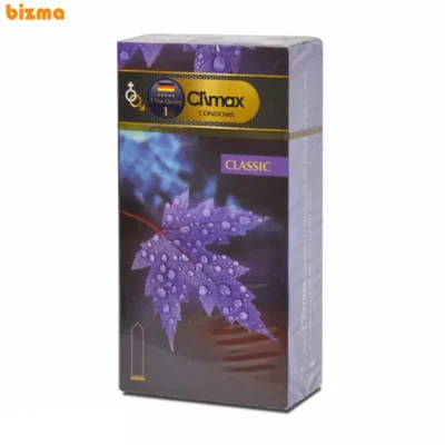 کاندوم ساده کلایمکس مدل Classic بسته 12 عددی