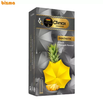 کاندوم کلایمکس مدل FANTASTIC بسته 12 عددی
