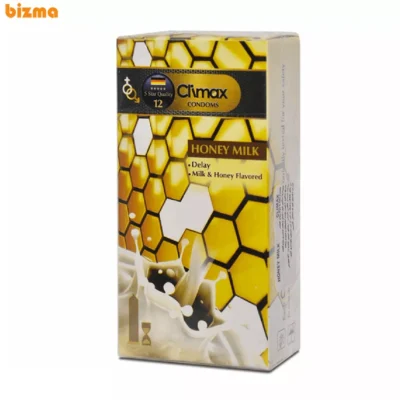 کاندوم کلایمکس مدل Honey Milk 12 بسته 12 عددی