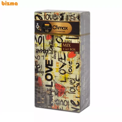 کاندوم کلایمکس مدل Mix 10 بسته 12 عددی