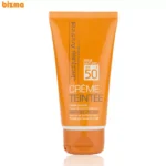 کرم ضد آفتاب رنگی ژاک آندرل پاریس SPF 50 مدل طبیعی ‌محافظ UVA/UVB مناسب برای پوست خشک حجم 50 میلی‌لیتر