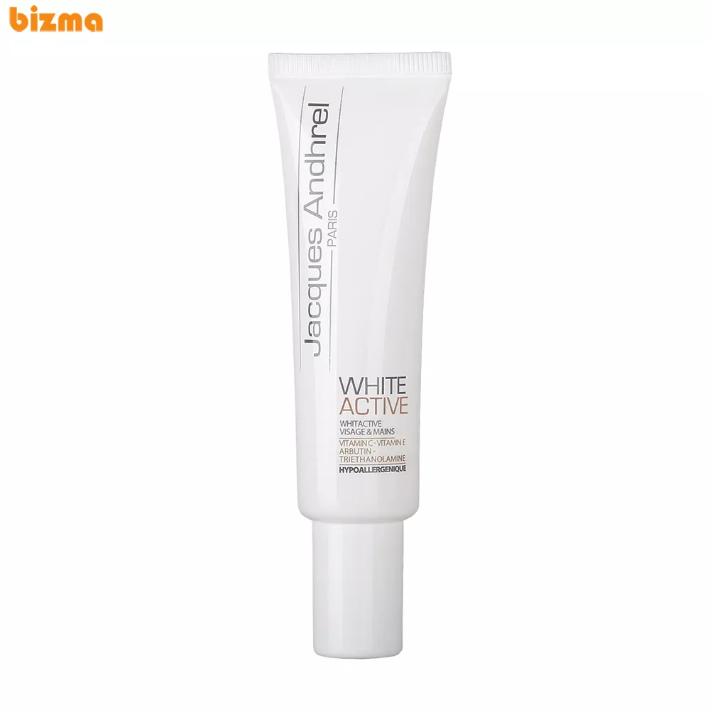 کرم ضد لک و روشن کننده ژاک آندرل پاریس مدل White Active حجم 30 میلی لیتر 1 کرم ضد لک و روشن کننده ژاک آندرل پاریس مدل WHITE ACTIVE حجم 30 میلی لیتر