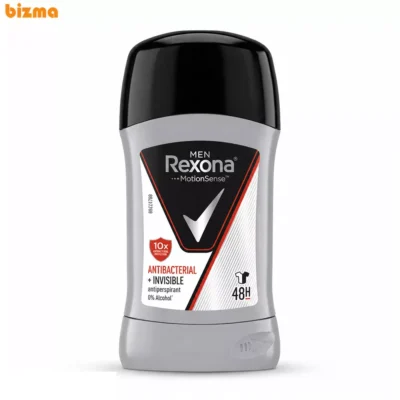 استیک ضدتعریق مردانه رکسونا مدل ANTIBACTERIAL با رایحه خنک وزن 40 گرم