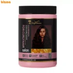ماسک صاف کننده مو لایتنس مدل Salon مناسب برای موهای فر و مجعد حجم 1000 میلی لیتر