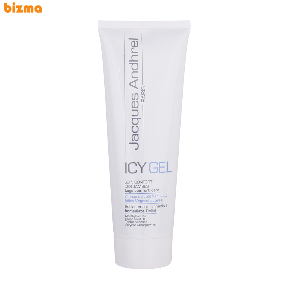 ژل رفع خستگی پا ژاک آندرل پاریس مدل Icy Gel حجم 125 میلی لیتر